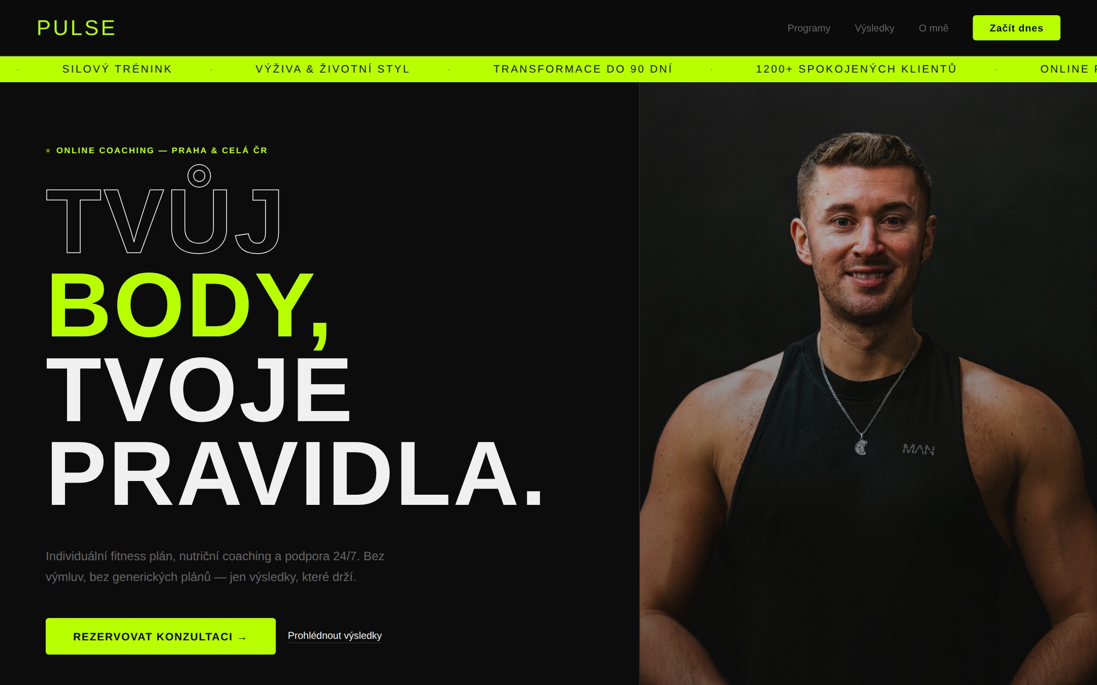 PULSE – fitness trenér online coaching